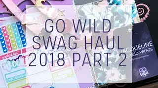 GO WILD 2018 SWAG HAUL | PART 2