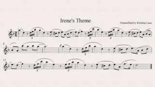 Irene's Theme from Sherlock - Sheet Music