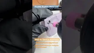 Disable Rayban Meta LED Permanently