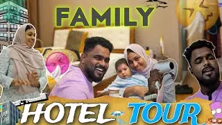 One Day HOTEL ROOM TOUR 🔥🙌 - Irfan & Farziya - SL BUBBLEGUM @IrfanFarziya