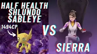 One Half Health Best Buddy Shlundo Sableye Vs Team Rocket Leader Sierra (Ultimate Flex)