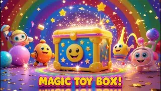 🎁 Magic Toy Box Surprise! | Songs, Dancing Toys & Fun Learning for Kids | @RioKangaroo Rhymes