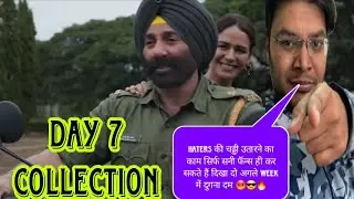 BORDER 2 DAY 7 COLLECTION | BOX OFFICE PREDICTION | BORDER 2 ADVANCE BOOKING REPORT DAY 7 SUNNY DEOL