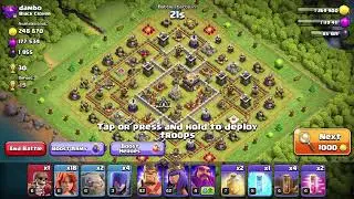 GOVAWI Attack | Golem Valkyrie Witch | Clash of Clans D-03