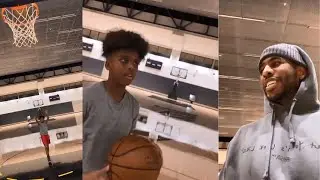 Chris Paul Destroys his Son ONE-on-ONE