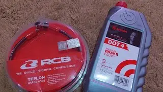 Penjelasan singkat selang rem RCB dan minyak rem Brembo dot 4 | #13