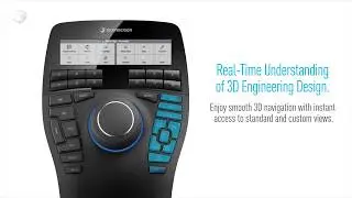 chuột 3D | 3D Mouse | 3Dconnexion SpaceMouse Enterprise | ứng dụng tr&ecirc;n Solid Edge