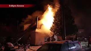 Kenora Fire and Emergency Services on Scene