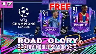 2 Free 91 Players! FIFA MOBILE 21 S5 RTG #17 UCL Part 2 Calculations & Guide