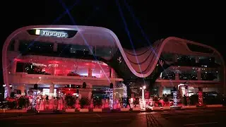 The New FERRARI (AL TAYER MOTORS) SHOWROOM in DUBAI