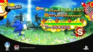 SONIC X SHADOW GENERATIONS - PLATINUM ALL TROPHIES COLLECTED PS5 100% GG