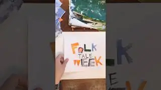 | Folktale Week | 2023 | Day 1: Lost | #folktale #folktaleweek #illustration #paintingtimelapse