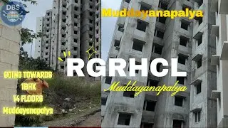 RGRHCL Muddayyanapalya 🏠 1BHK Flat | 14 Floors Housing Scheme Tour | Karnataka 1 Lakh Housing