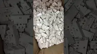 Modular flat switches making !! #shorts #electrical #switch #wire #ledlights #manufacturing