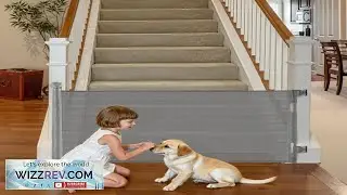 VEVOR Retractable Baby Gate Extends to 72.8 inch Wide 31.3 inch Tall