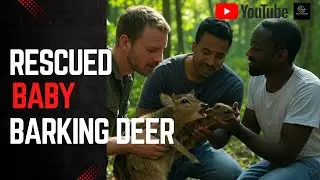 Rescued baby barking deer - Wildlife Documentary
