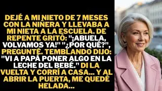 Mi nieta de cinco años me suplicó entre lágrimas que regresara a casa. Su voz temblaba, como