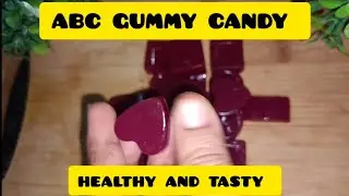 ABC juice gummy candy/homemade healthy chocolate/fruit candies/candies for kids/ snacks for kids