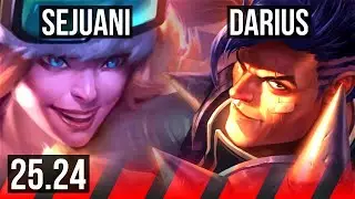 SEJUANI vs DARIUS (TOP) | KR Master | 25.24