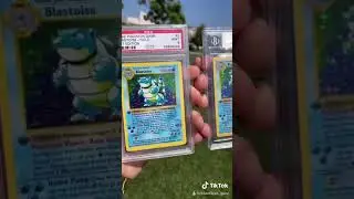 RARE POK&Eacute;MON! 1st Edition Blastoise!! BGS or PSA!? Comment Below!! Collectibles_Guru Pok&eacute;mon Cards!