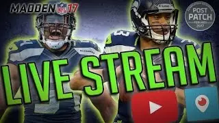 Madden 17 - Live Streaming with Face Cam and Questions