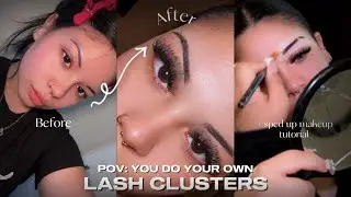 LASH CLUSTERS TUTORIAL ~ RUSSIAN LASHES (Link In Description) | MARIAH LUZ