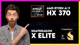 AMD Ryzen AI 9 HX 370 vs Snapdragon X Elite (X1E-84-100) Comparison