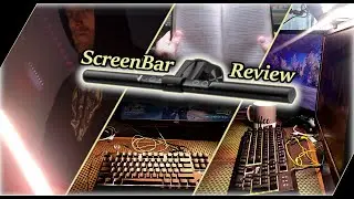 BenQ ScreenBar Review 2020 - by gamer with bad lightning setup