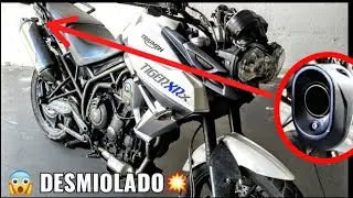 PIRA NO QUE FIZ NO ESCAPE  DA TIGER 800 (DESMIOLADO) 🎶🎶