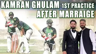 Babar Azam & Kamran Ghulam Batting Against Spinners for SA series