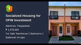 Socialized Housing for OFW investment