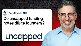 Do Uncapped Funding notes dilute founders?