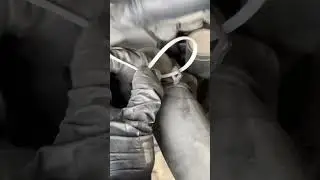 Simplify Car Maintenance with This Zip Tie Hose Clamp Hack! #shorts
