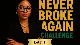 Day 1: Never Broke Again Challenge | I Am the Resource|Mindset Reset & Faith Over Finances 💰🔥#help 