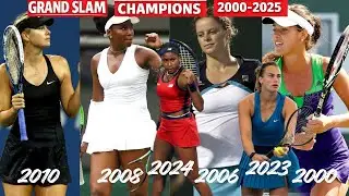 All Female Grand Slam Champions (2000&ndash;2025)