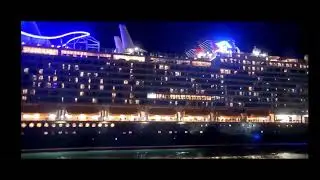 Disney Cruise Line - The Disney Adventure Departing in Port Canaveral
