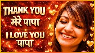 Thank You मेरे पापा- Shukrana 108 Times | Powerful Gratitude Song for Father #shukrana #father 