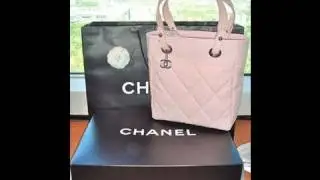 Updated what's in my purse+ Purse Review (Chanel PST Bag)