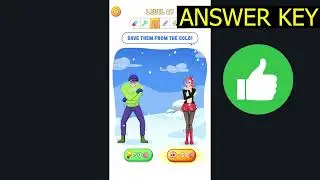 Tricky Quiz Brain Out Puzzle LEVEL 87 Save them from the cold (ANSWER KEY) Gameplay Walkthrough