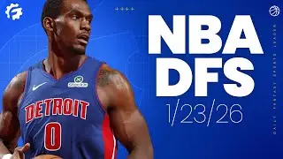 NBA DFS Picks & Strategy for #DraftKings & #FanDuel (1/23/26)