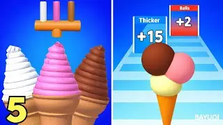 Ice cream inc & Ice Cream Rush – Chill Gameplay with Sweet Vibes