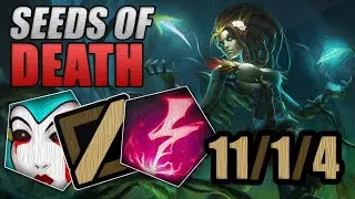 WTF!? THIS ZYRA MID BUILD IS INSANE! SEEDS OF DEATH! Build and gameplay for SEASON 10