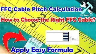How to Choose the Right FFC Cable? | Accurately Measuring FFC Ribbon Cable Pitch: Apply Easy Formula