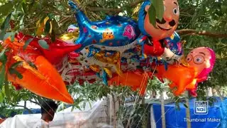 Gas balloon fly | Air Swimmer Gas Balloon | Helium Gas Balloons toys | Flying Balloon #Rocketballoon