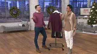 Lisa Rinna Collection Long Sleeve Waffle Knit Sweater on QVC