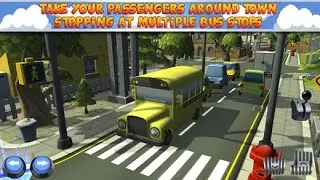 Bus Parking Games - 3D Cartoon Bus Parking Simulator GamePlay