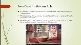 True View In stream Ads on You Tube Ads I Digital Marketing Pt 3 I M B.A l Indian Universities