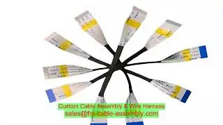 JST 03Jfat-Saxgfk-Xl Mu-104-Ary Mv-1004 Custom Harness Assemblies Factory Edp Screen Interface Cable