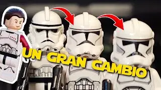 La evolución de los clon trooper a traves de los años en lego star wars 
