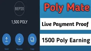 Instant Payment 💹 Proof 1500 Poly Coin | Poly Mate Airdrop | 100% Real | Don't Miss #Sirome_Airdrop